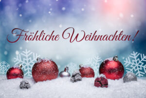 Mehr über den Artikel erfahren Frohe Weihnachten wünschen…